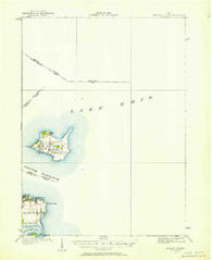 Kelleys Island Ohio Historical topographic map, 1:62500 scale, 15 X 15 Minute, Year 1916