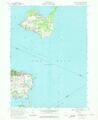 Kelleys Island Ohio Historical topographic map, 1:24000 scale, 7.5 X 7.5 Minute, Year 1969