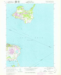 Kelleys Island Ohio Historical topographic map, 1:24000 scale, 7.5 X 7.5 Minute, Year 1969