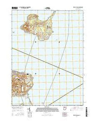 Kelleys Island Ohio Current topographic map, 1:24000 scale, 7.5 X 7.5 Minute, Year 2016