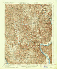 Keno Ohio Historical topographic map, 1:62500 scale, 15 X 15 Minute, Year 1907