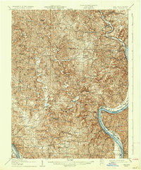 Keno Ohio Historical topographic map, 1:62500 scale, 15 X 15 Minute, Year 1907