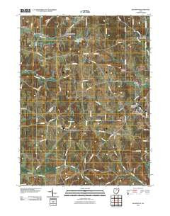 Kensington Ohio Historical topographic map, 1:24000 scale, 7.5 X 7.5 Minute, Year 2010