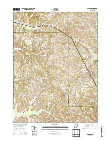 Kensington Ohio Historical topographic map, 1:24000 scale, 7.5 X 7.5 Minute, Year 2013