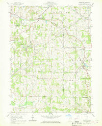Kensington Ohio Historical topographic map, 1:24000 scale, 7.5 X 7.5 Minute, Year 1960