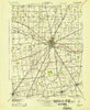 Kenton Ohio Historical topographic map, 1:62500 scale, 15 X 15 Minute, Year 1944