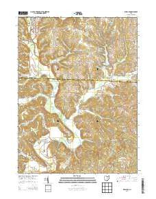 Killbuck Ohio Historical topographic map, 1:24000 scale, 7.5 X 7.5 Minute, Year 2013