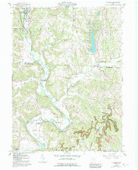 Killbuck Ohio Historical topographic map, 1:24000 scale, 7.5 X 7.5 Minute, Year 1962
