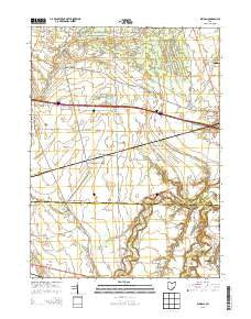 Kimball Ohio Historical topographic map, 1:24000 scale, 7.5 X 7.5 Minute, Year 2013
