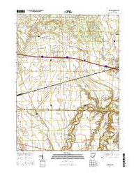 Kimball Ohio Current topographic map, 1:24000 scale, 7.5 X 7.5 Minute, Year 2016