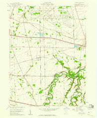 Kimball Ohio Historical topographic map, 1:24000 scale, 7.5 X 7.5 Minute, Year 1959
