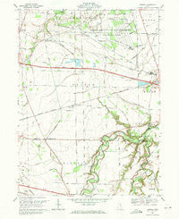 Kimball Ohio Historical topographic map, 1:24000 scale, 7.5 X 7.5 Minute, Year 1969