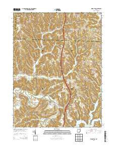 Kimbolton Ohio Historical topographic map, 1:24000 scale, 7.5 X 7.5 Minute, Year 2013