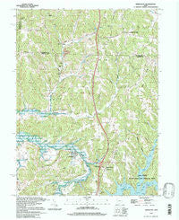 Kimbolton Ohio Historical topographic map, 1:24000 scale, 7.5 X 7.5 Minute, Year 1994