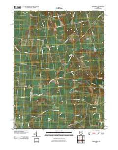 Kingscreek Ohio Historical topographic map, 1:24000 scale, 7.5 X 7.5 Minute, Year 2010