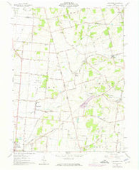 Kingscreek Ohio Historical topographic map, 1:24000 scale, 7.5 X 7.5 Minute, Year 1961