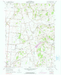 Kingscreek Ohio Historical topographic map, 1:24000 scale, 7.5 X 7.5 Minute, Year 1961