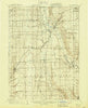 Kinsman Ohio Historical topographic map, 1:62500 scale, 15 X 15 Minute, Year 1907
