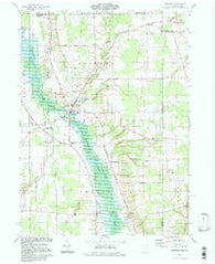 Kinsman Ohio Historical topographic map, 1:24000 scale, 7.5 X 7.5 Minute, Year 1994