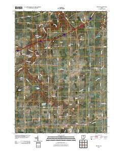 Kipton Ohio Historical topographic map, 1:24000 scale, 7.5 X 7.5 Minute, Year 2010