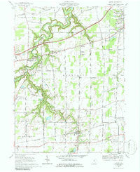 Kipton Ohio Historical topographic map, 1:24000 scale, 7.5 X 7.5 Minute, Year 1969