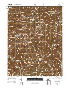 Kitts Hill Ohio Historical topographic map, 1:24000 scale, 7.5 X 7.5 Minute, Year 2011