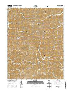 Kitts Hill Ohio Historical topographic map, 1:24000 scale, 7.5 X 7.5 Minute, Year 2013