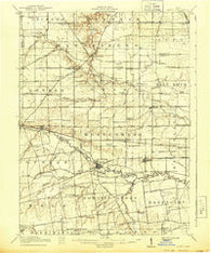 La Rue Ohio Historical topographic map, 1:62500 scale, 15 X 15 Minute, Year 1915