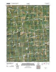 La Rue Ohio Historical topographic map, 1:24000 scale, 7.5 X 7.5 Minute, Year 2010