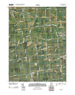 La Rue Ohio Historical topographic map, 1:24000 scale, 7.5 X 7.5 Minute, Year 2010