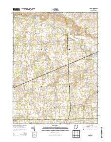 La Rue Ohio Historical topographic map, 1:24000 scale, 7.5 X 7.5 Minute, Year 2013