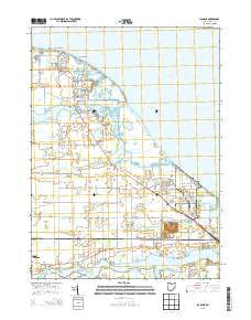 Lacarne Ohio Historical topographic map, 1:24000 scale, 7.5 X 7.5 Minute, Year 2013