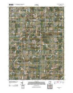 Lagrange Ohio Historical topographic map, 1:24000 scale, 7.5 X 7.5 Minute, Year 2010