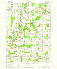 Lagrange Ohio Historical topographic map, 1:24000 scale, 7.5 X 7.5 Minute, Year 1960