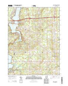 Lake Milton Ohio Historical topographic map, 1:24000 scale, 7.5 X 7.5 Minute, Year 2013