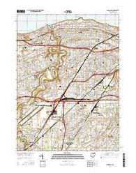 Lakewood Ohio Current topographic map, 1:24000 scale, 7.5 X 7.5 Minute, Year 2016