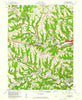 Lansing Ohio Historical topographic map, 1:24000 scale, 7.5 X 7.5 Minute, Year 1960