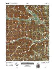 Latham Ohio Historical topographic map, 1:24000 scale, 7.5 X 7.5 Minute, Year 2010
