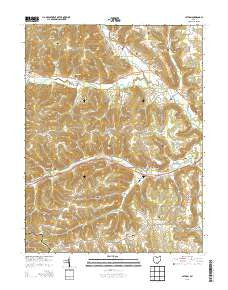 Latham Ohio Historical topographic map, 1:24000 scale, 7.5 X 7.5 Minute, Year 2013