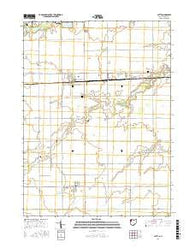 Latty Ohio Current topographic map, 1:24000 scale, 7.5 X 7.5 Minute, Year 2016