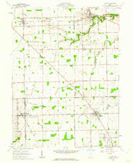 Laura Ohio Historical topographic map, 1:24000 scale, 7.5 X 7.5 Minute, Year 1961