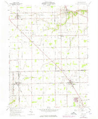 Laura Ohio Historical topographic map, 1:24000 scale, 7.5 X 7.5 Minute, Year 1961