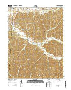 Laurelville Ohio Historical topographic map, 1:24000 scale, 7.5 X 7.5 Minute, Year 2013