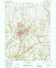Lebanon Ohio Historical topographic map, 1:24000 scale, 7.5 X 7.5 Minute, Year 1966