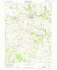Leesburg Ohio Historical topographic map, 1:24000 scale, 7.5 X 7.5 Minute, Year 1960