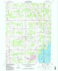 Leon Ohio Historical topographic map, 1:24000 scale, 7.5 X 7.5 Minute, Year 1994