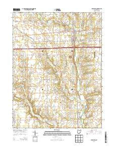 Lewisburg Ohio Historical topographic map, 1:24000 scale, 7.5 X 7.5 Minute, Year 2013