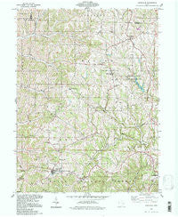 Lewisville Ohio Historical topographic map, 1:24000 scale, 7.5 X 7.5 Minute, Year 1994