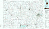 Lima Ohio Historical topographic map, 1:100000 scale, 30 X 60 Minute, Year 1986