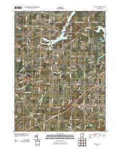 Limaville Ohio Historical topographic map, 1:24000 scale, 7.5 X 7.5 Minute, Year 2010